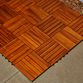 Acacia Wood 6-Slat Interlocking Deck Tiles, 10-Count image number 2