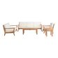 Calero Natural Teak Outdoor Couch image number 5