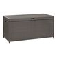 Pinamar Gray All Weather Wicker Outdoor Storage Chest image number 0