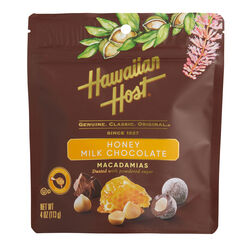 Hawaiian Host Honey Milk Chocolate Macadamia Nuts