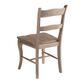 Jozy Weathered Gray Wood Dining Chair Set of 2 image number 3