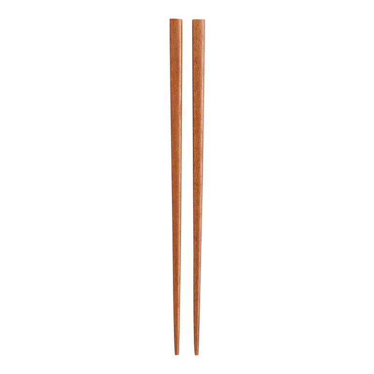 10 Pack Brown Ironwood Chopsticks Set of 2 image number 2