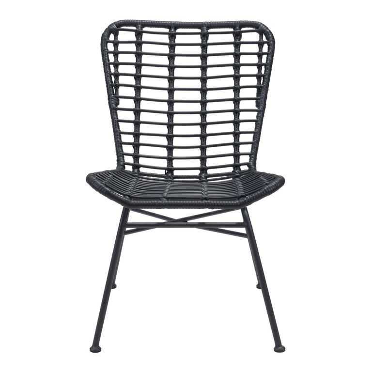 Everett All Weather Wicker Outdoor Chair Set of 2 image number 3