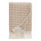 Sand and Ivory Waffle Weave Cotton Towel Collection image number 1