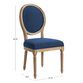 Paige Round Back Upholstered Dining Chair Set of 2 image number 3