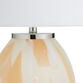 Issey Peach and White Blown Art Glass Table Lamp Base image number 3