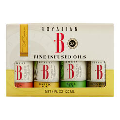 Boyajian Mini Infused Olive Oils 4 Pack
