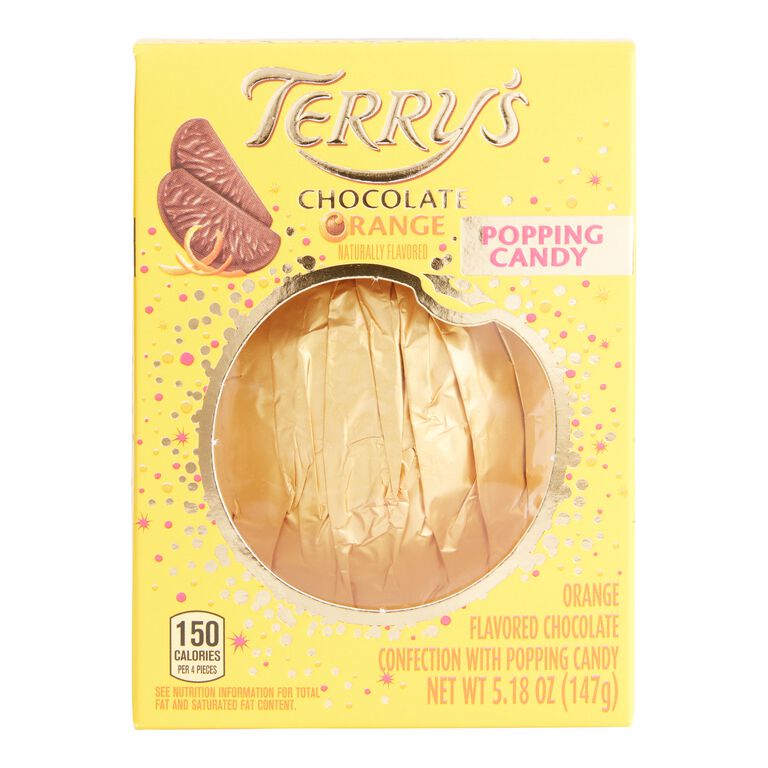 Terry's Popping Candy Chocolate Orange Set Of 2 image number 1