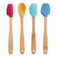 Mini Silicone and Bamboo Utensils 4 Pack image number 0