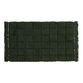 Handwoven Checkered Bath Mat image number 0