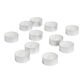 White Long Burning Tealight Candles 50 Pack image number 0