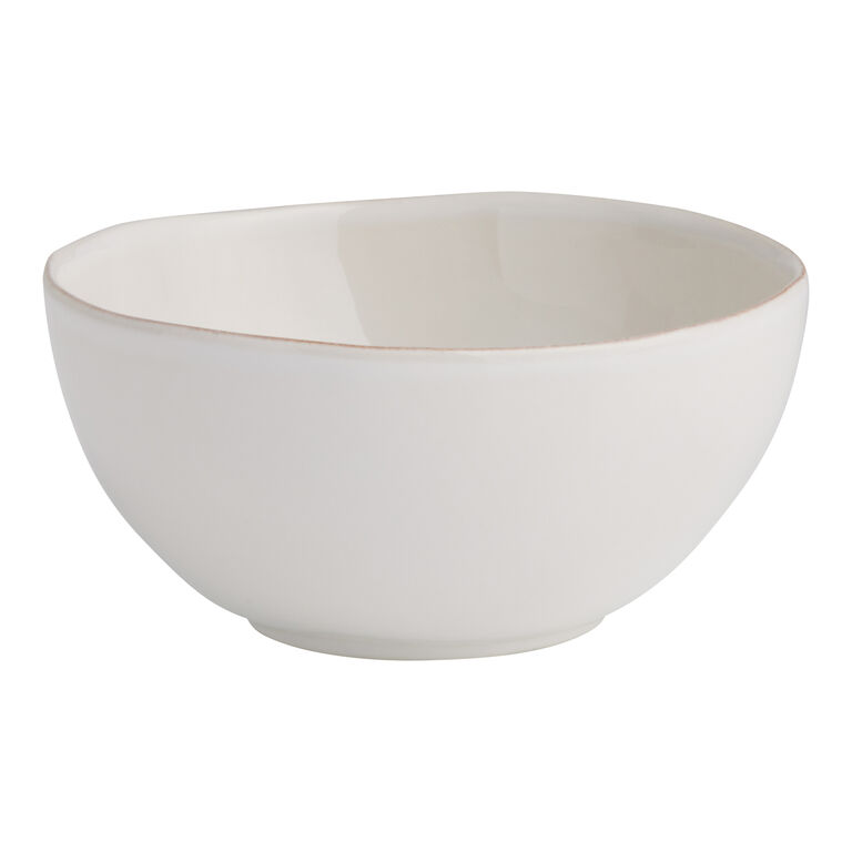 Prado White Reactive Glaze Bowl image number 1