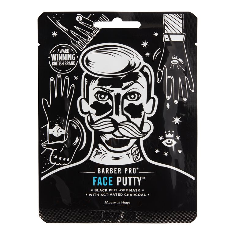 Barber Pro Face Putty Peel Off Charcoal Face Mask image number 1