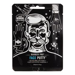 Barber Pro Face Putty Peel Off Charcoal Face Mask