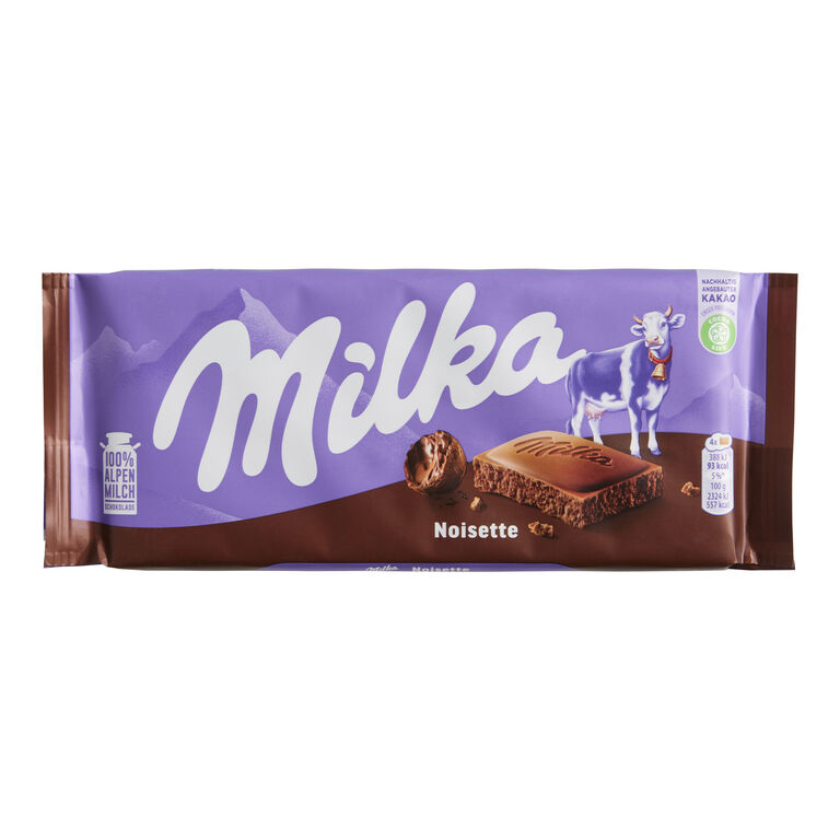 Milka Noisette Hazelnut Milk Chocolate Bar image number 1
