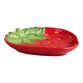Hand Painted Strawberry Figural Appetizer Plate image number 2