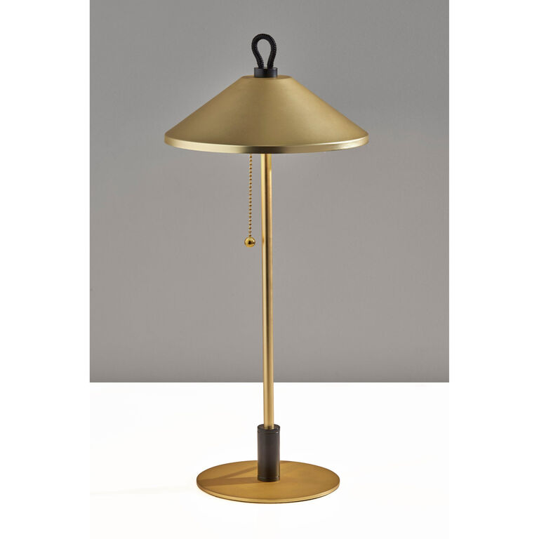 Brayfield Metal Dome 2 Light LED Table Lamp image number 2