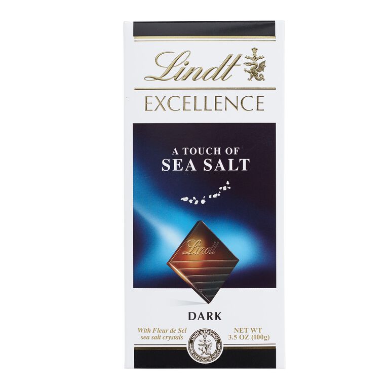 Lindt Excellence Sea Salt Dark Chocolate Bar image number 1