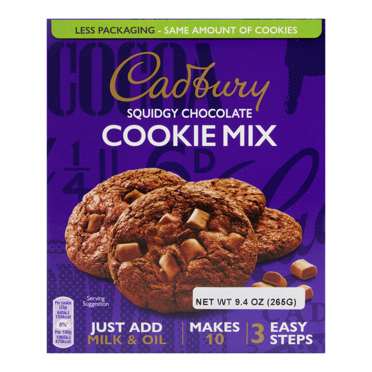 Cadbury Squidgy Chocolate Cookie Mix image number 1