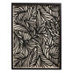 White And Black Rice Paper Leaf Shadow Box Wall Art image number 0