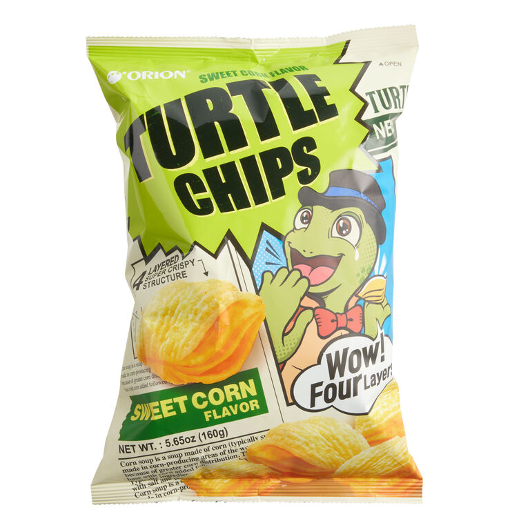 Orion Sweet Corn Turtle Chips image number 1