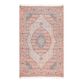 Clarena Coral and Blue Persian Style Area Rug image number 0