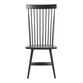 Kamron Black Wood Windsor Style Dining Chair Set of 2 image number 2