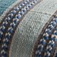 Blue Woven Stripe Indoor Outdoor Lumbar Pillow image number 3