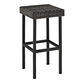 Pinamar Gray All Weather Wicker Outdoor Barstools Set of 2 image number 0