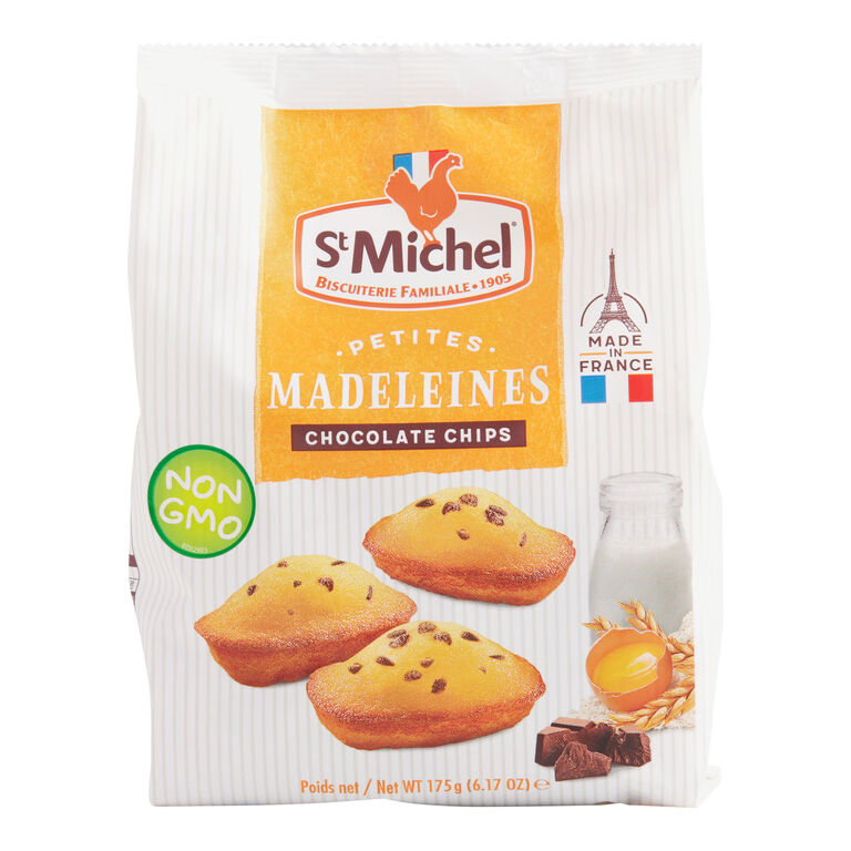 St Michel Mini Chocolate Chip Madeleines image number 1