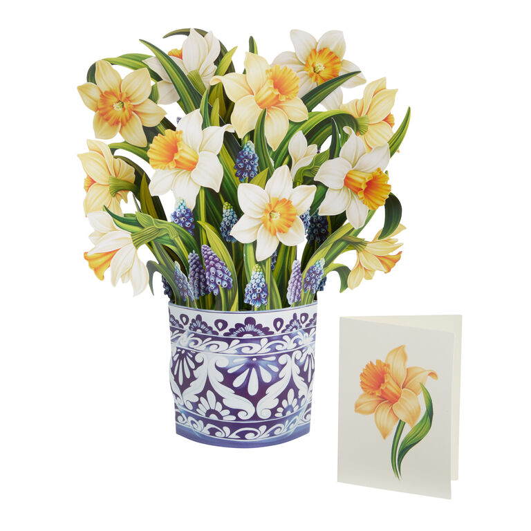 Freshcut Paper Daffodil Bouquet image number 1