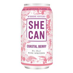 She Can Coastal Berry Rose Spritzer 375ml Can