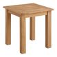 Calero Natural Teak Outdoor End Table image number 0