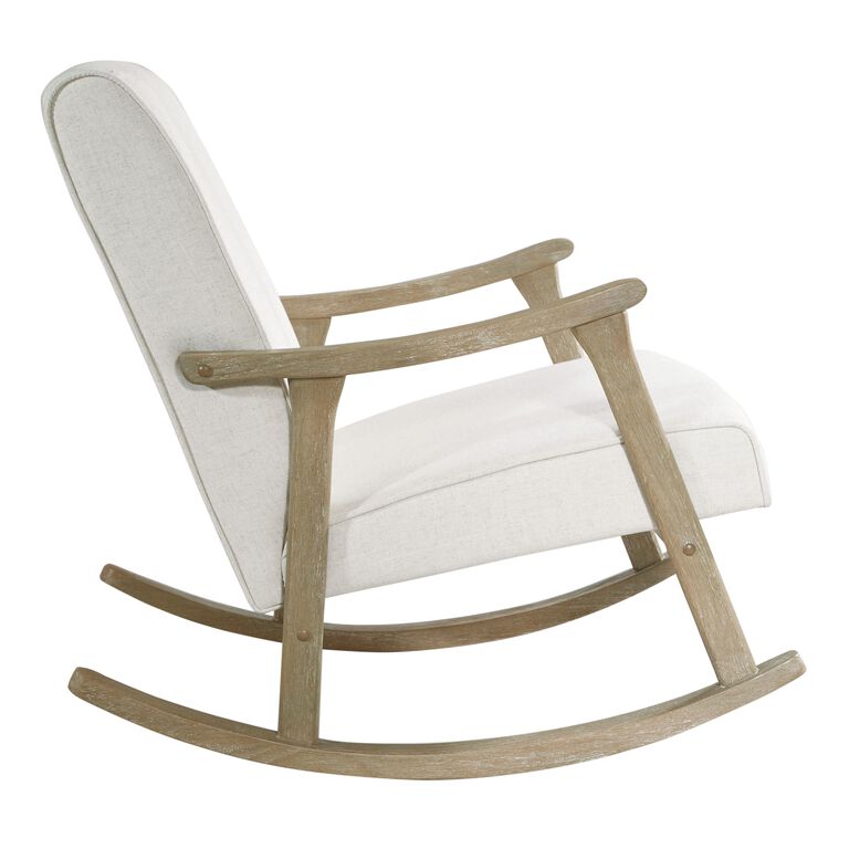 Joanna Ivory Rocking Chair image number 3