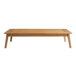 Somers Natural Teak Outdoor Coffee Table