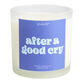 Cavo After A Good Cry Soy Wax Scented Candle image number 0