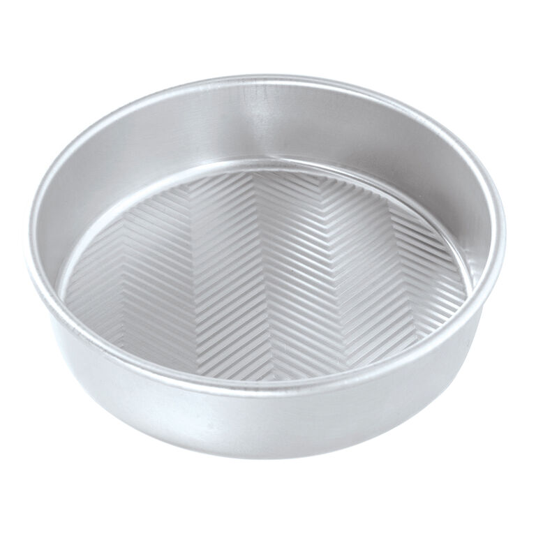 Nordic Ware Prism Round Textured Aluminum Layer Cake Pan image number 1
