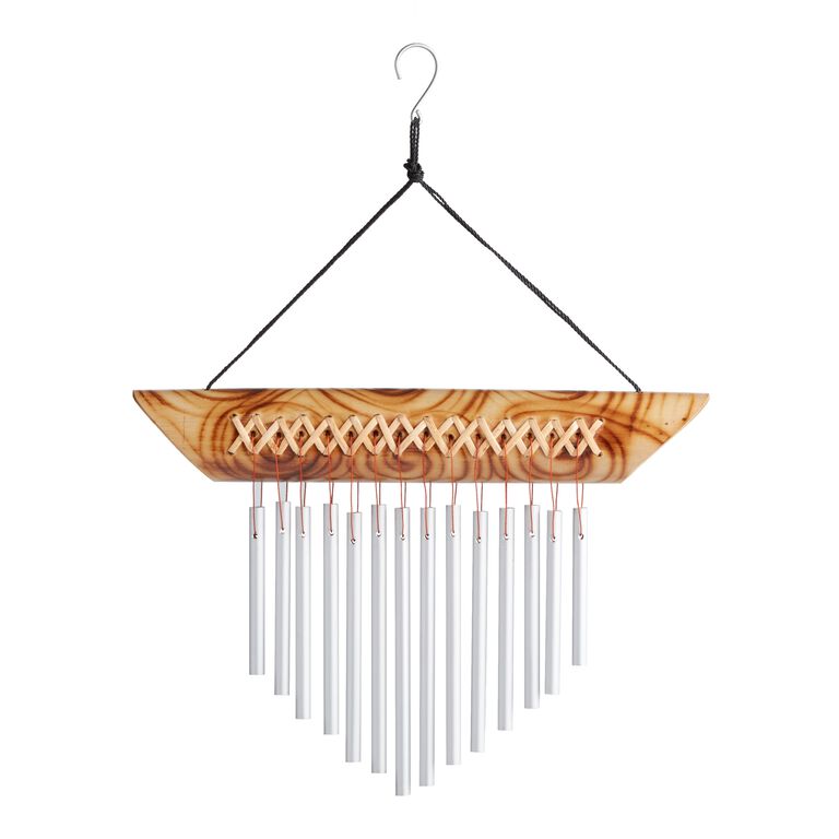 Bamboo And Metal Wind Chime image number 1