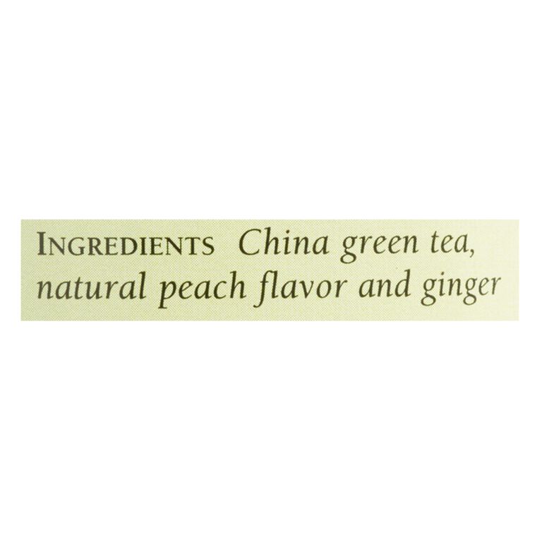 The Republic Of Tea Ginger Peach Green Tea 50 Count image number 2