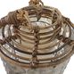 Napali Rattan and Capiz Shell Lantern Style Accent Lamp image number 4
