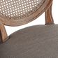 Paige Round Cane Back Upholstered Dining Chair Set Of 2 image number 3