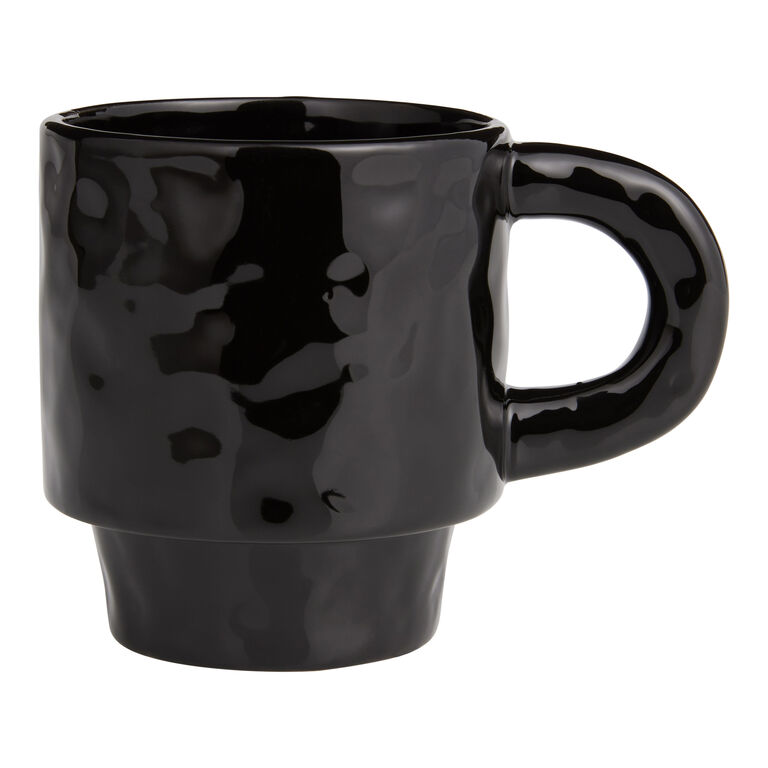 Organic Texture Stackable Ceramic Mug image number 1
