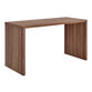Stenhouse Walnut Brown Wood Modern Desk image number 0