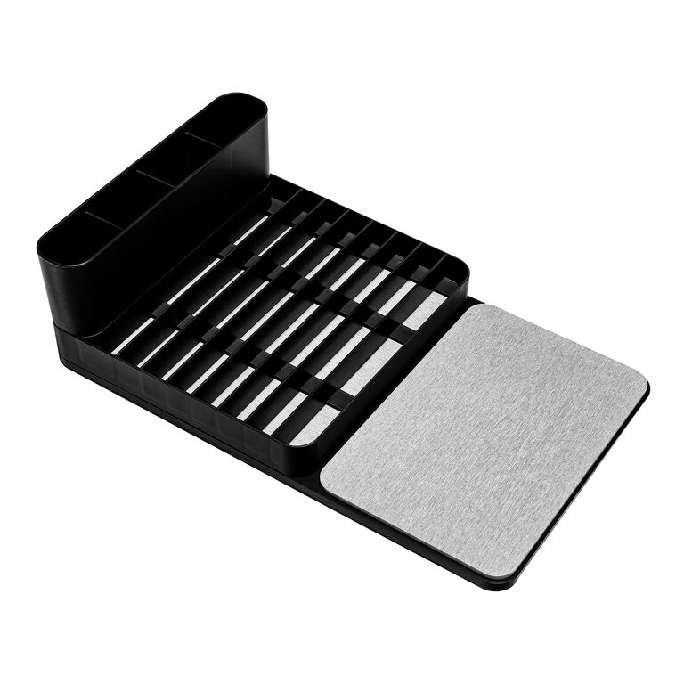 Madesmart® Carbon Black Drying Stone Dish Rack image number 1