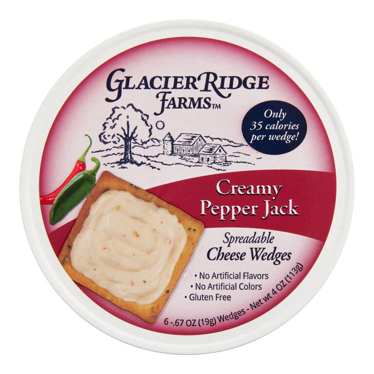 Glacier Ridge Farms Pepper Jack Cheese Wedges image number 1