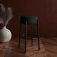 Barlow Metal and Boucle Backless Upholstered Barstool image number 4