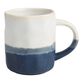Cream Ombre Reactive Glaze Organic Ceramic Mug image number 0