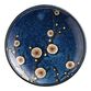 Cherry Blossom Blue Porcelain Salad Plate Set Of 6 image number 0
