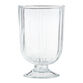 Niles Embossed Stripe Handmade Double Old Fashioned Glass image number 0