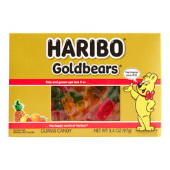Haribo Sour Gold Bears Gummy Candy Theater Box Set Of 3